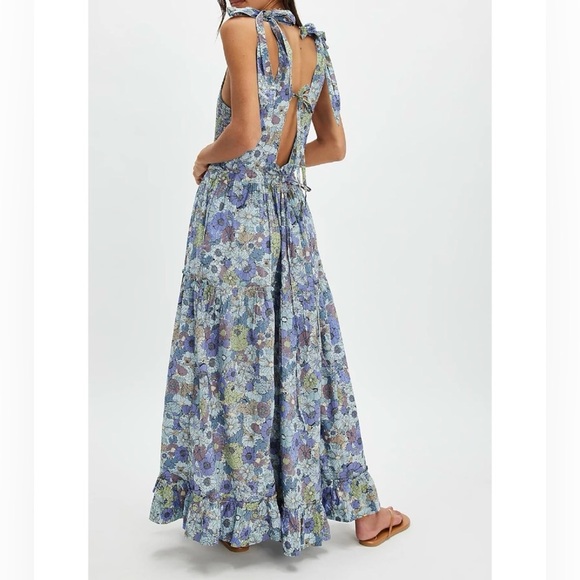 NWOT. Nufiwi Long bohemian dress size m - Picture 4 of 4